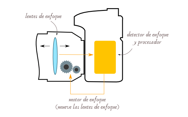 Enfoque automático en cámaras digitales