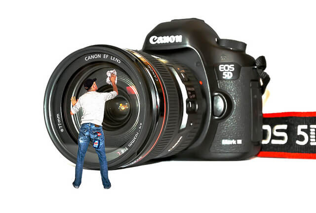 Mantenimiento y limpieza de cámara y objetivos