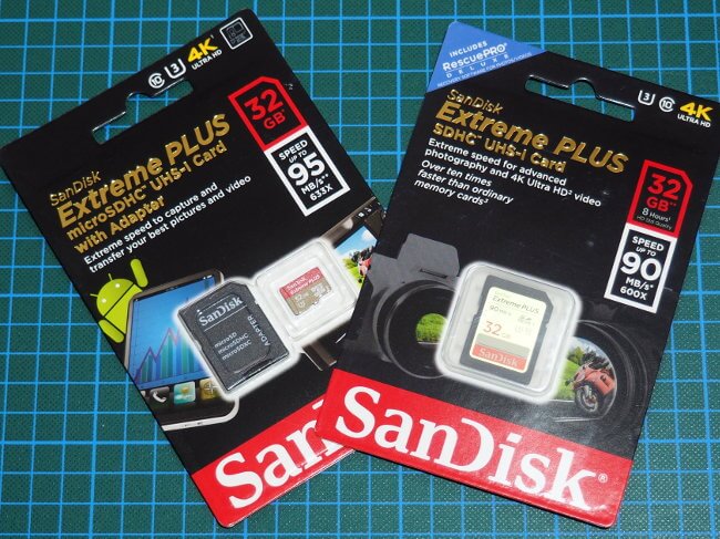 Tarjetas SD SanDisk Extreme PLUS Review