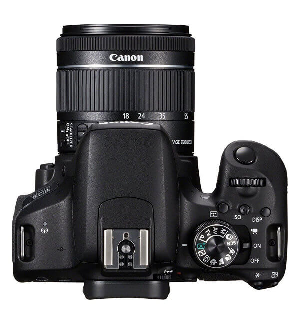 Canon EOS 800D / Rebel T7i. Vista superior