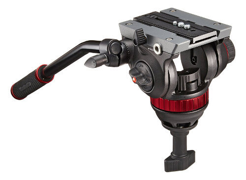 Rótula con fluido interno para vídeo