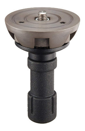 Adaptador semiesfera para cabezal de base plana