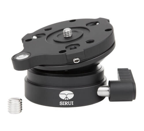 Base de nivelación / niveladora para cabezal de base plana