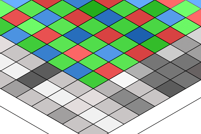 ¿Qué es la interpolación de color (demosaicing)?