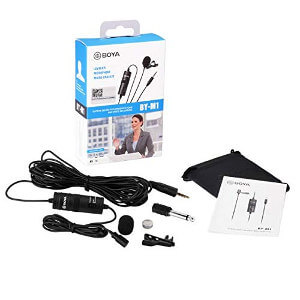 Micrófono de solapa Boya BY M1