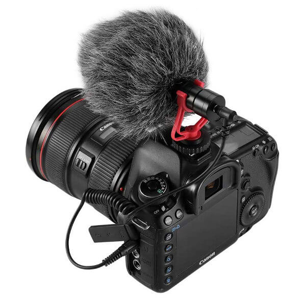 Micrófono direccional para cámaras (on camera)