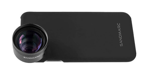 Móvil con objetivo externo