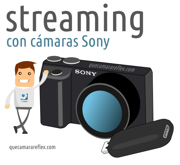 Emisión en directo / streaming con cámaras Sony