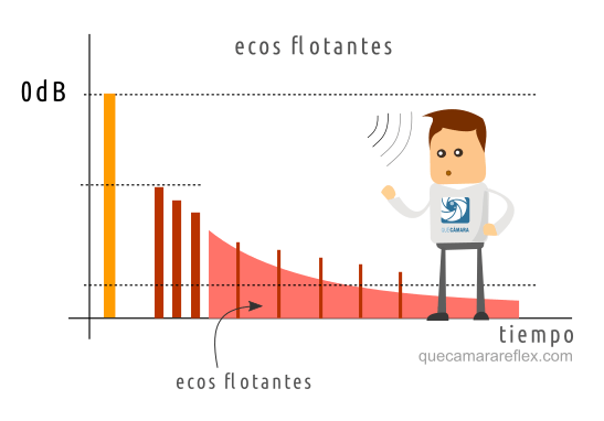 Ecos flotantes. Distribución en el tiempo