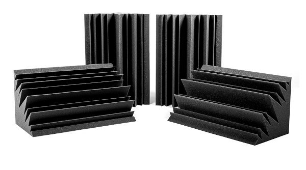 Trampas de graves de espuma acústica