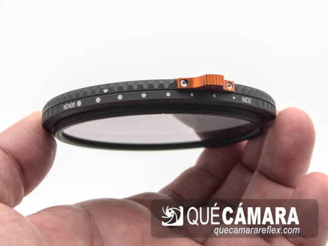 Filtro ND variable K&F Concept - Detalle aro