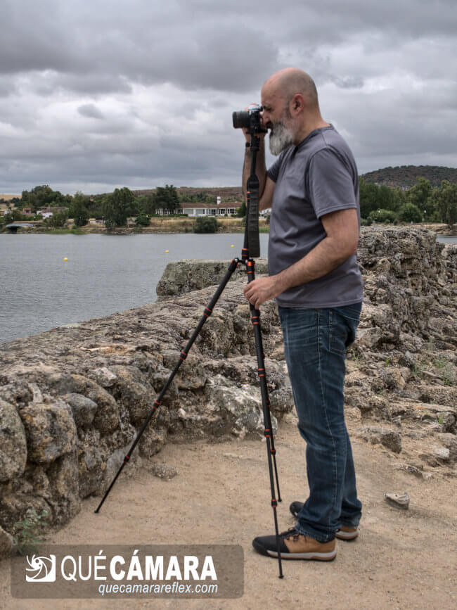 K&F Concept BA225 - Columna totalmente desplegada