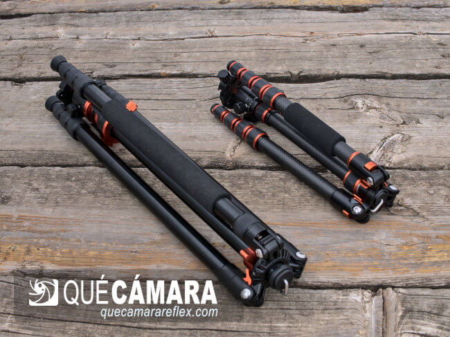 K&F Concept BA225 - Comparación de tamaños