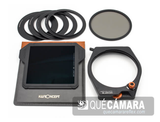 Portafiltros K&F Concept - Contenido del kit