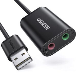 tarjeta de sonido, interfaz de audio externa