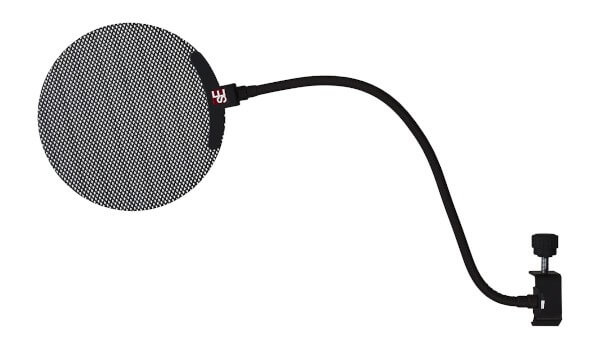 Filtro anti pop metálico