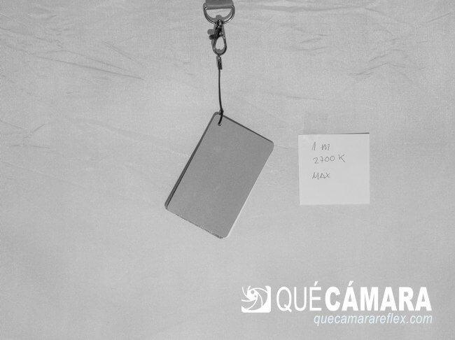 ZHIYUN CinePeer CX100 - pruebas de iluminación